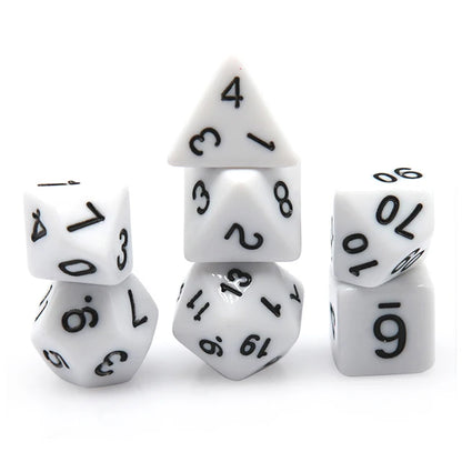 Colourful Resin Dice Set – 26 Designs for D&D and RPGs