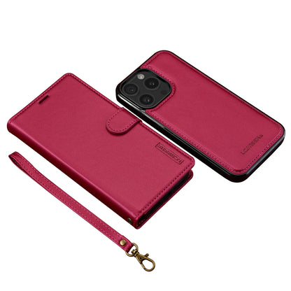 2 in 1 Leather Flip Removable iPhone Case