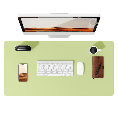 Large Colourful PU Leather Office Desk Mat