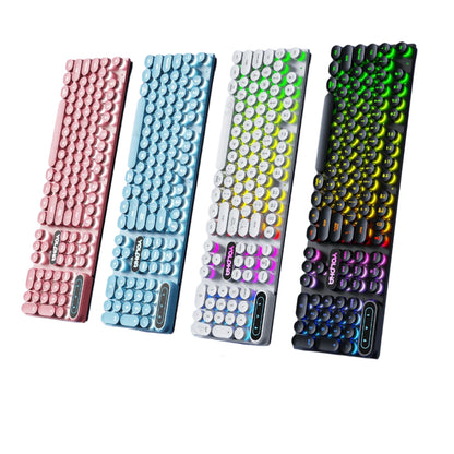 Yolpha Full Wired Ergonomic Gaming Keyboard with Backlighting