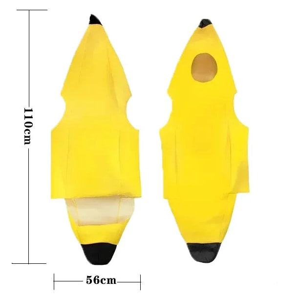 Kids & Adult Banana Funny Costume