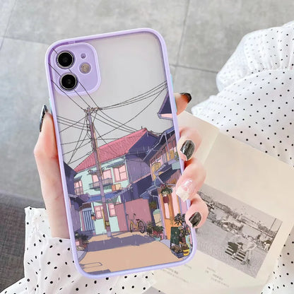 Asian Landscape Cityscape Phone Case (for iPhone)