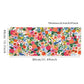 Large Colourful Floral Desk Mat