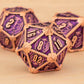 Dungeons and Dragons Metal Dice Set