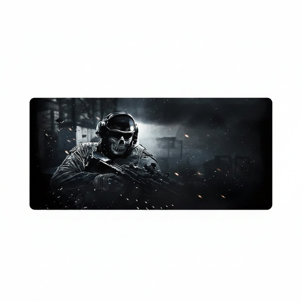 Tactical Soldier Computer Desk Mat