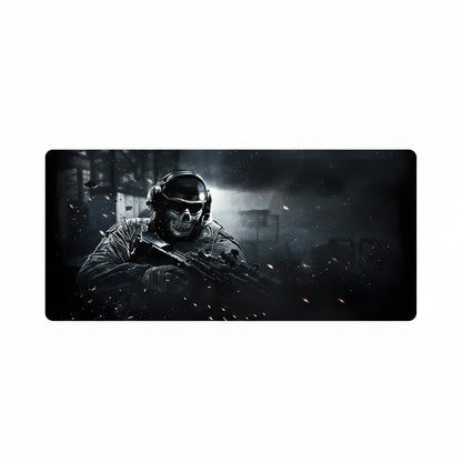 Tactical Soldier Computer Desk Mat