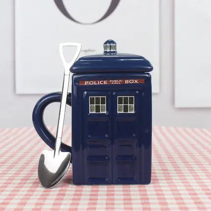 Novelty Coffee Mug of Doctor Who's Tardis