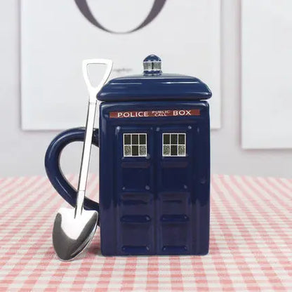 Novelty Coffee Mug of Doctor Who's Tardis
