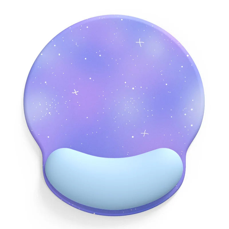 Pastel Ergonomic Mouse Pad with Wrist Rest