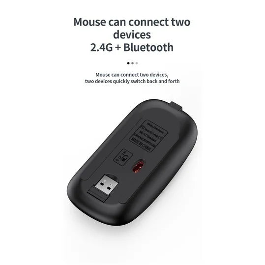 Slimline Bluetooth Wireless Keyboard Mouse Combo