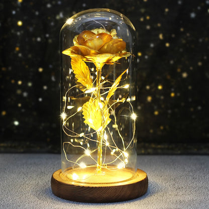Enchanted Rose LED Dome Light