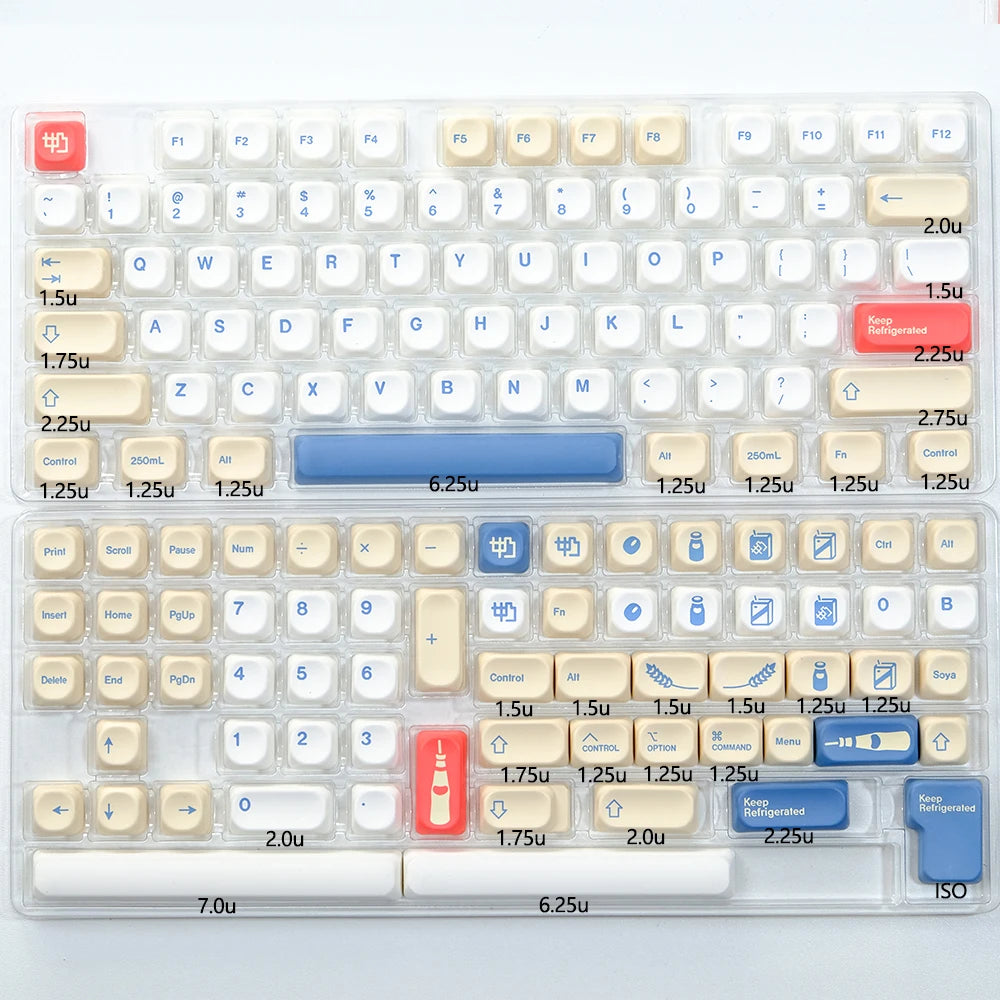 KBDiy 138 Keycap Set for Mechanical Keyboard