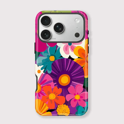 Flower Time Shockproof Phone Case (for iPhone)