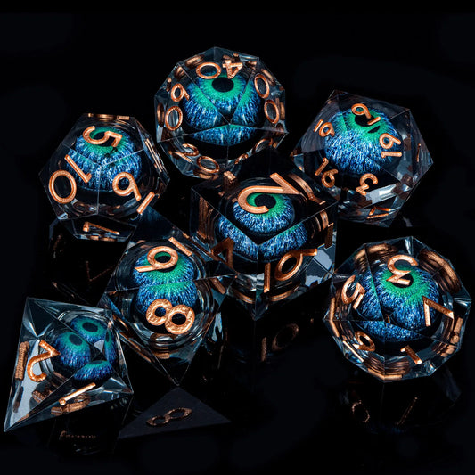 Table-Top RPG Dice Set Inspired by Lord of The Rings