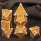 Dungeons and Dragons Metal Dice Set