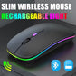 Bluetooth RGB Light-up Wireless Mouse With USB Charging