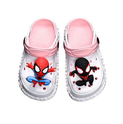 Kids Anti-Slip Slide Shoes with 3D Spiderman