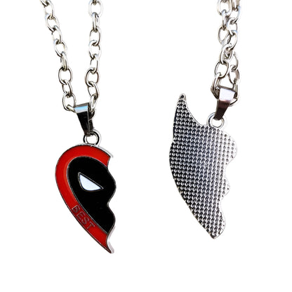Best Friends Necklace Set of Deadpool & Wolverine