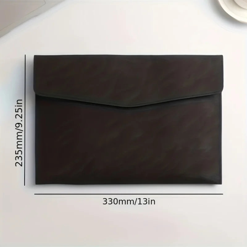 Faux Leather A4 Document Wallet