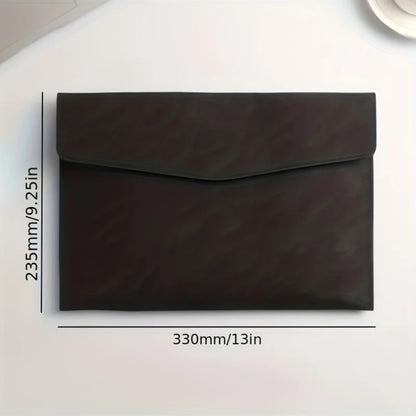 Faux Leather A4 Document Wallet