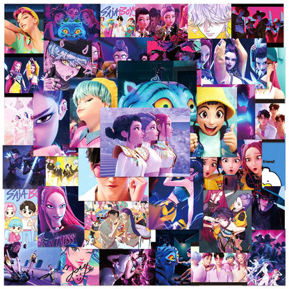 Sticker Decals of K-Pop Demon Hunters