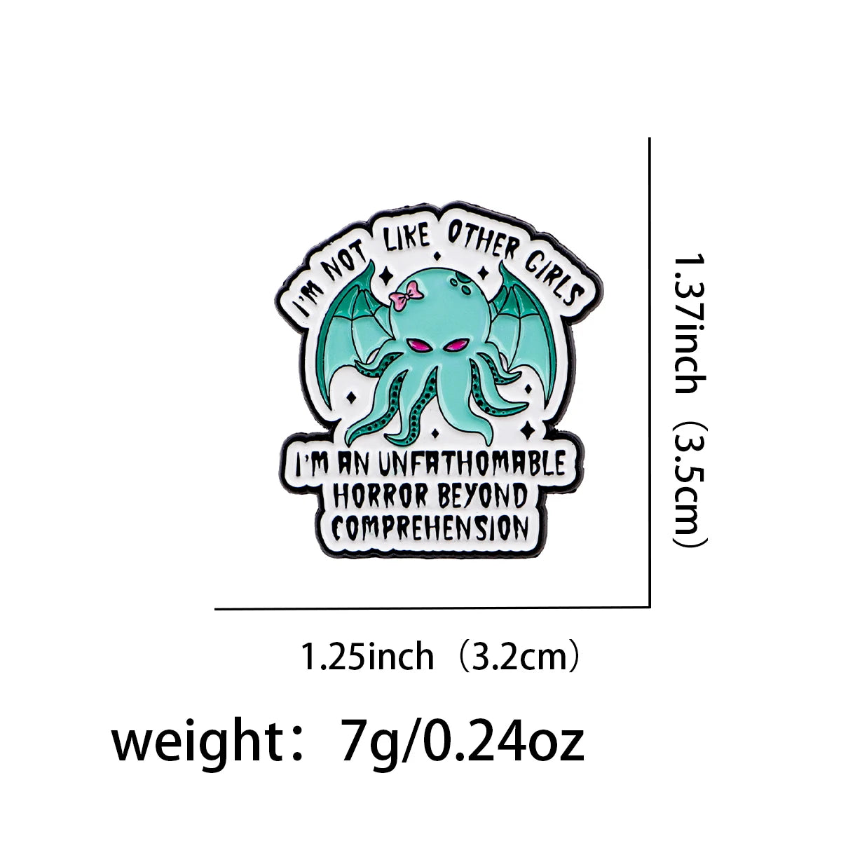Not Like Other Girls Funny Enamel Pin