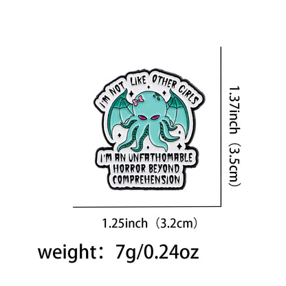 Not Like Other Girls Funny Enamel Pin
