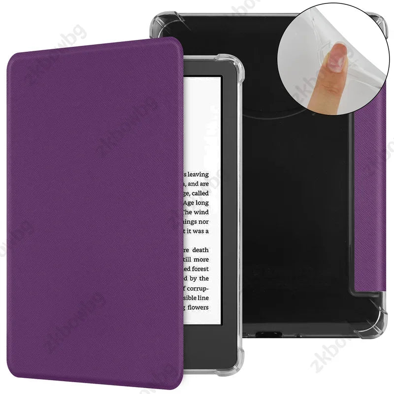 Silicone Back Smart Case for Kindle Paperwhite