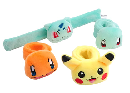 Plush Snap Wristbands of Poké-mon