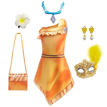 Kids Costume Inspired by Pocahontas