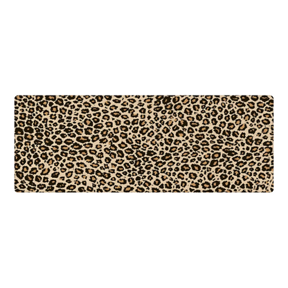 Leopard Print Desk Mat – Large Non-Slip Mouse Pad