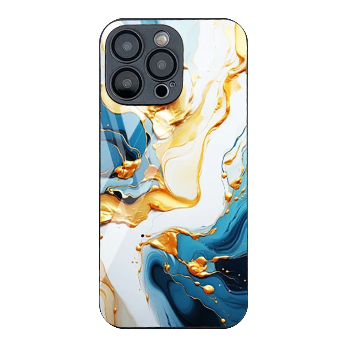 Marble Tempered Glass iPhone Case – 9 Designs