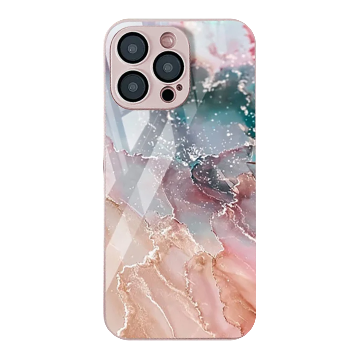Marble Tempered Glass iPhone Case – 9 Designs