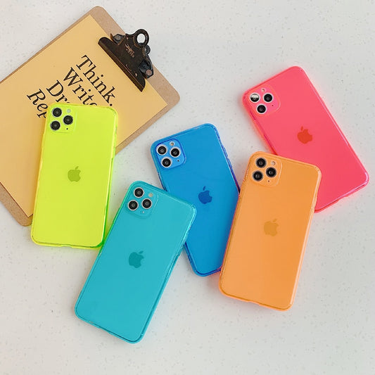 Soft Neon iPhone Cases