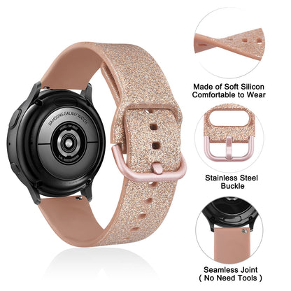 Smart Watch 20mm Silicone Wrist Strap