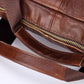 Lachiour Men's Leather Office Briefcase