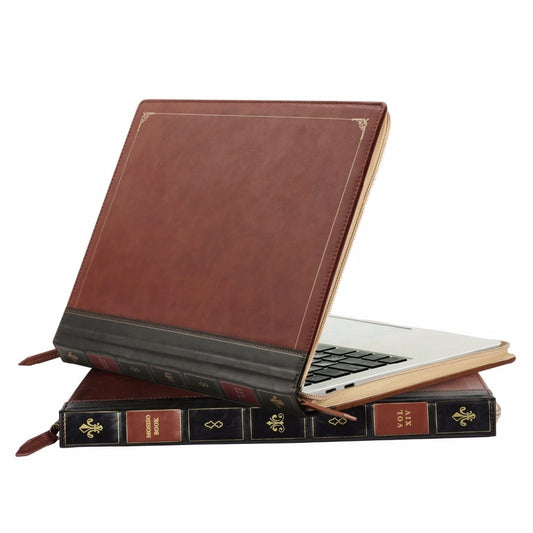 Deceptive Vintage Book MacBook Laptop Case
