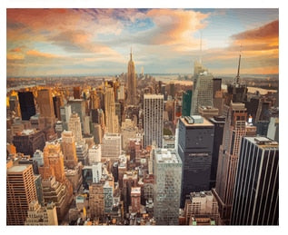 Beautiful Landscape Paint By Numbers Kit (Framed)