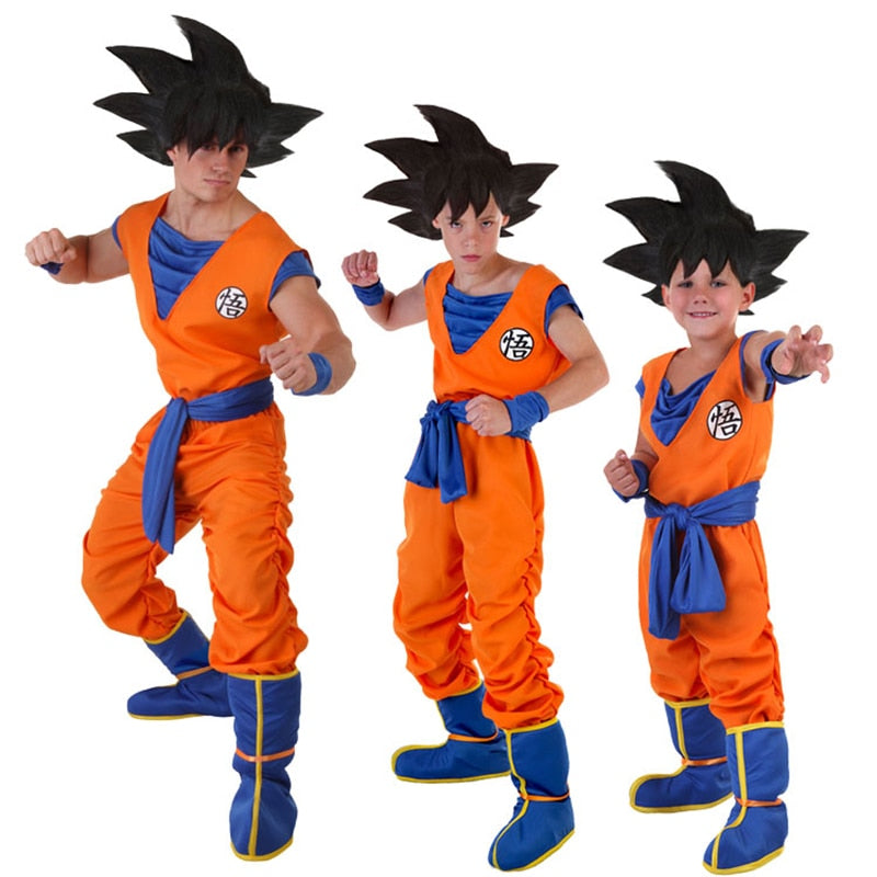 Dragonball-Z Costume for Adults & Kids