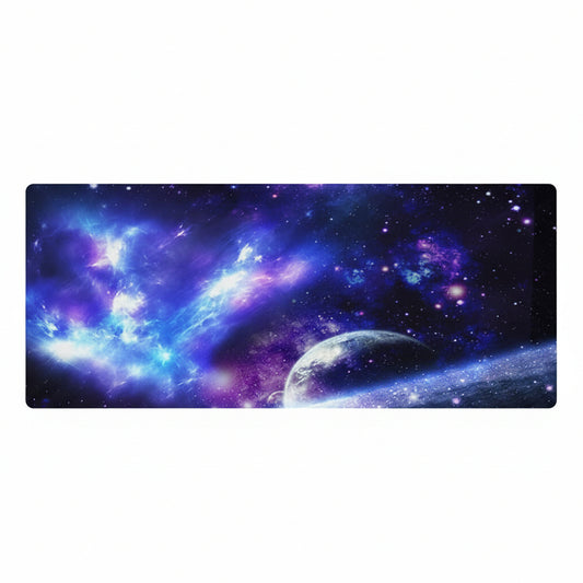 Galaxy Stars and Planets Non-Slip Computer Mat