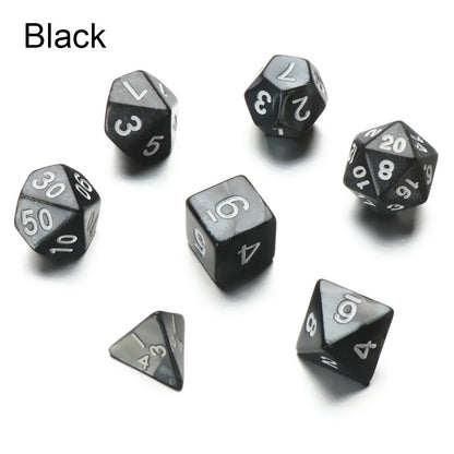Solid Colour DnD Dice Set