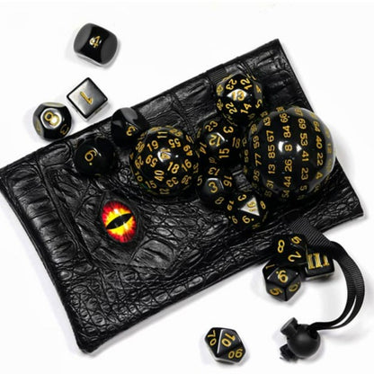 Poludie 15-Piece DnD Dice Set