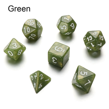 Solid Colour DnD Dice Set