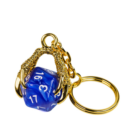 Dragon Claw Dice Keychain