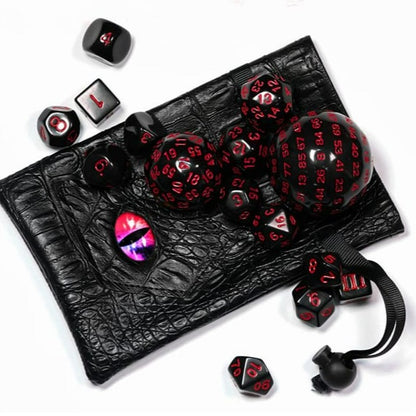 Poludie 15-Piece DnD Dice Set