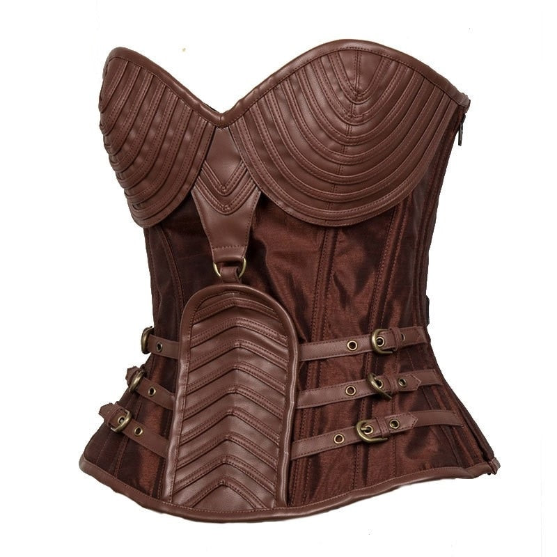 Steampunk Medieval Women's Armour Costume Corset – The Nerd Collective