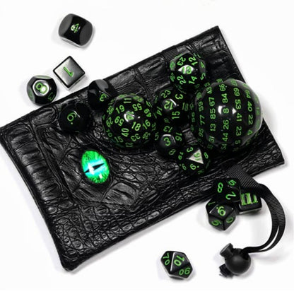 Poludie 15-Piece DnD Dice Set