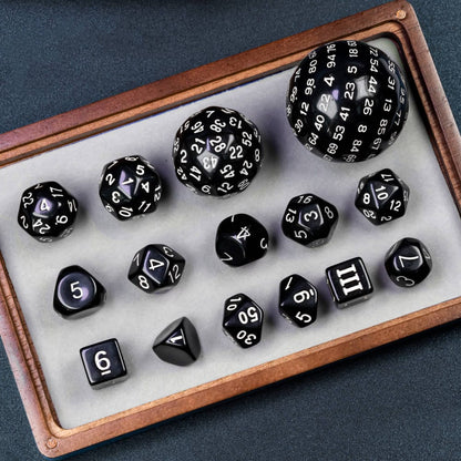 Poludie 15-Piece DnD Dice Set
