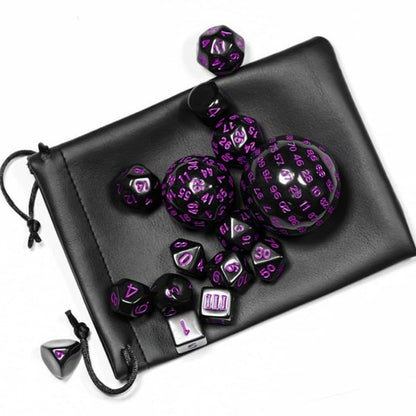 Poludie 15-Piece DnD Dice Set