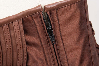 Steampunk Medieval Women's Armour Costume Corset